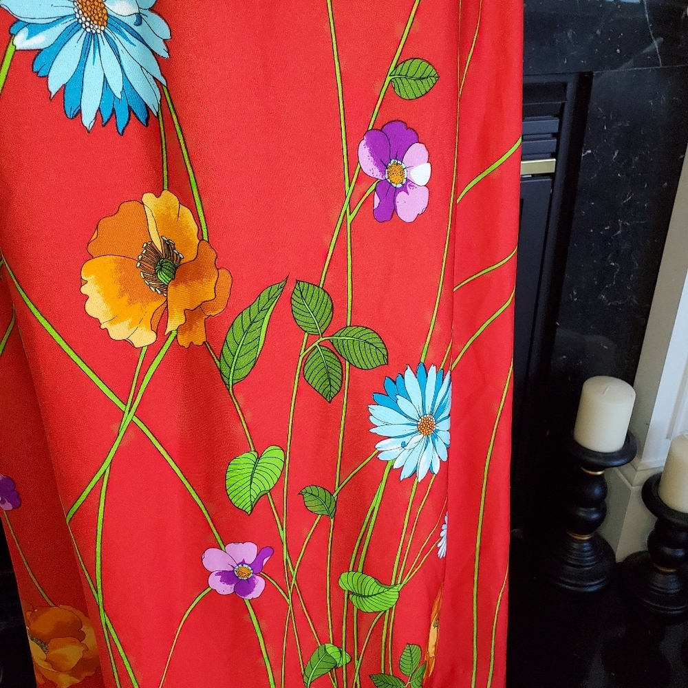 VINTAGE TORI RICHARD HONOLULU MAXI DRESS - Picture 6 of 11